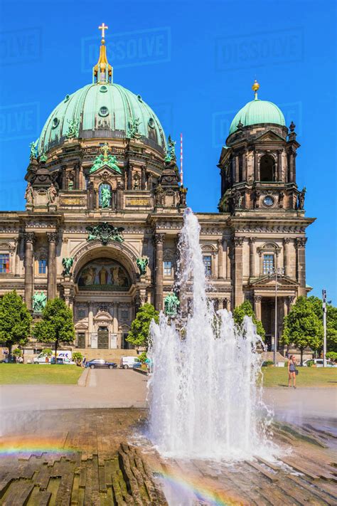 Fountain By Berlin Cathedral In Berlin Germany Europe Stock Photo