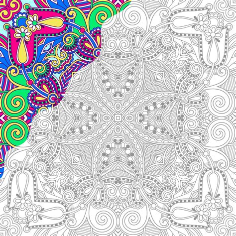 Coloring Book For Adults By Number 564 File Include Svg Png Eps Dxf
