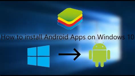 How To Install Android Apps In Windows 10 Pc And Laptop Youtube Gambaran