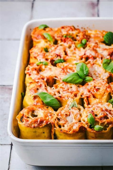 Lasagna Roll Ups The Mediterranean Dish