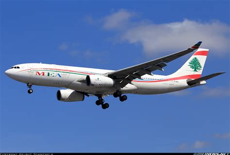 Airbus A330 243 Middle East Airlines Mea Middle East Airlines