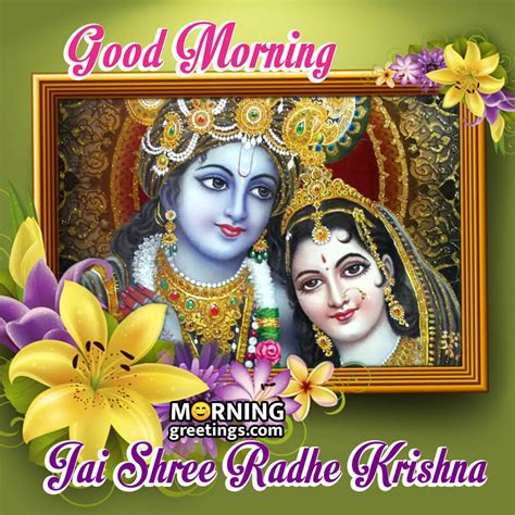 Unbelievable Collection Of Full 4k Radha Krishna Good Morning Images