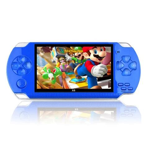 Coolboy X6 Handheld Game Console Blue