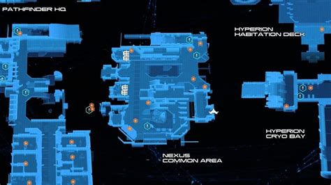 Nexus Hyperion Mass Effect Andromeda Map