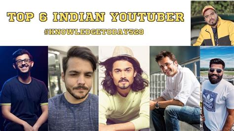 Top 10 Most Popular Youtubers In India 2022 भारत में शीर्ष 10