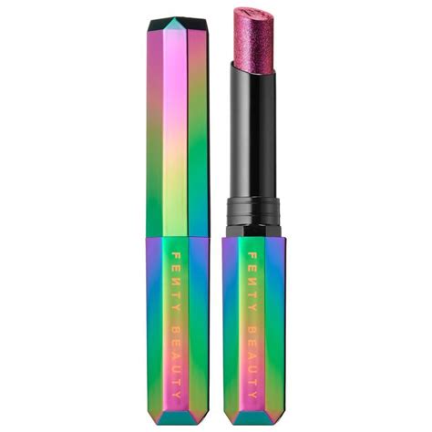 fenty beauty by rihanna starlit hyper glitz in sci fly glitter lipstick fenty beauty lipstick