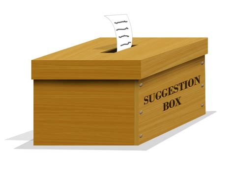 Free Suggestion Box Stock Photo
