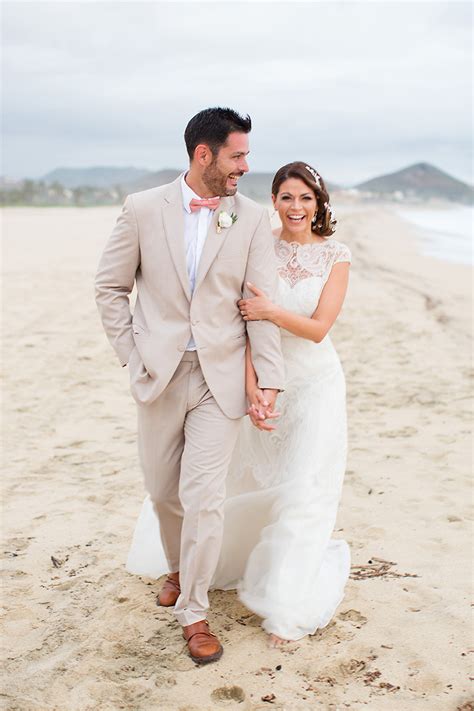 Suits aren't the only acceptable clothing options for weddings. Beach Wedding Shoot in Todos Santos, Mexico - The ...