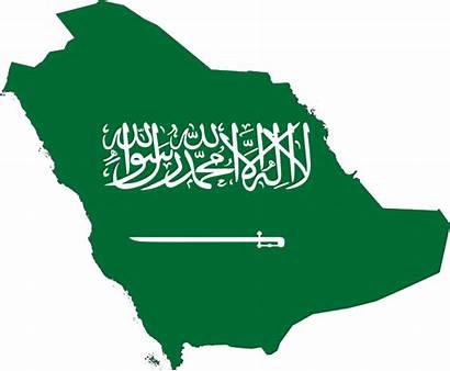Svg Saudi Arabia Flag Map Pixels Commons