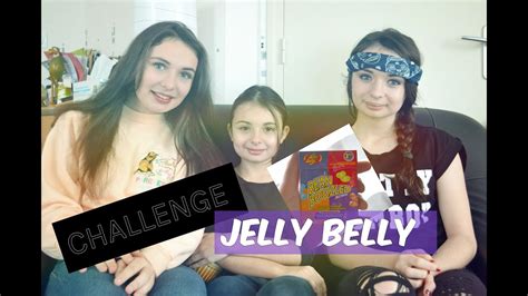 challenge n°1 jelly belly with my sisters 🍬 youtube