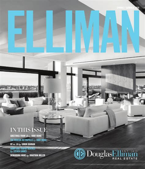 Elliman Magazine Springsummer 2014 By Douglas Elliman Issuu