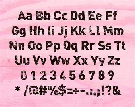 Distressed Font Svg Distressed Alphabet Letters Svg Grunge Etsy