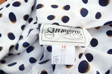Vintage 80s Shubette White Faux Silk Silky Polka Dot Blouse Secretary Vtg 16 £24 00 Picclick Uk