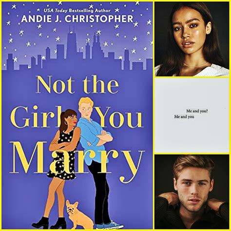 Not The Girl You Marry By Andie J Christopher Bestselling Author Married Book Quotes