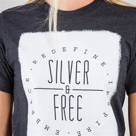 silver and free t shirt t shirts for women free tshirt gray hair growing out