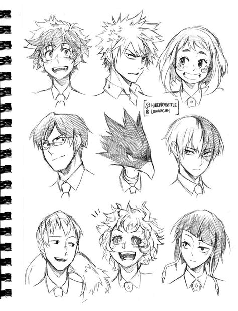 My Hero Academia Anime Character Drawing Manga Drawing Character Art