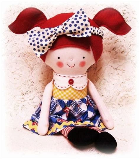Soft Doll Pattern Includes The Doll Clothes Pdf Sewing Etsy Softie