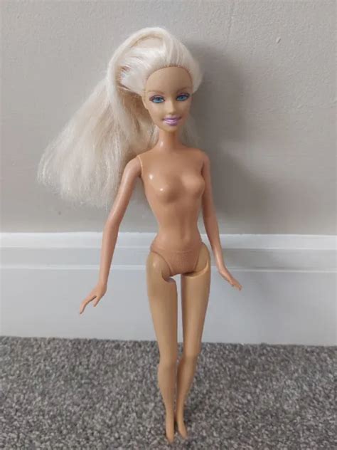 BARBIE VINTAGE 90 S Mattel Ken Doll Nude Blonde Hair Blue Eyes 8 64
