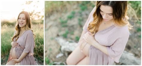 Whimsical Maternity Foothill Photoshoot Megan Helm Photography
