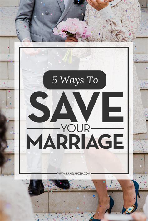 5 Ways To Save Your Marriage Saving Your Marriage Marriage Advice Quotes Marriage