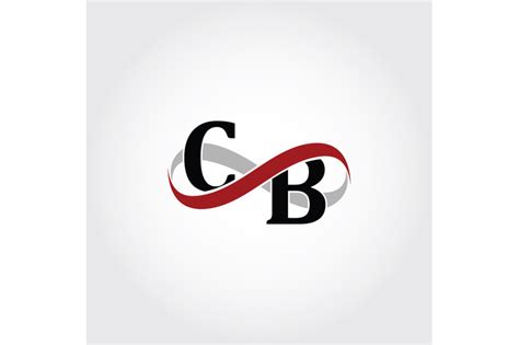 Cb Infinity Logo Monogram By Vectorseller Thehungryjpeg