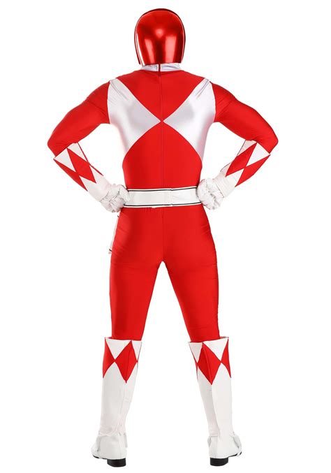 Adult Power Rangers Authentic Red Ranger Costume