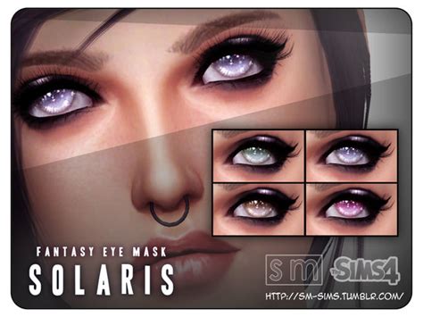 Solaris Fantasy Eye Mask By Screaming Mustard At Tsr Sims 4 Updates