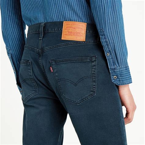 Køb Levis Herre 501 Original Jeans Med Lige Ben Blå