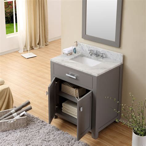 42 Inch Bathroom Vanity Cabinet 30 Pure White Single Sink Bathroom