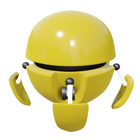 Rigged Ball Robot Free 3d Models Blender Blend Download Free3d