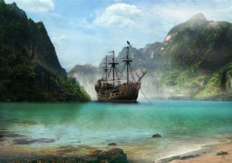 Pirates Of The Carribean By ~chrisrawlins On Deviantart Pirate Island