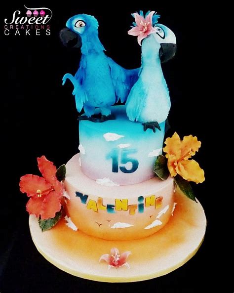 Rio Themed Birthday Cake Decorated Cake By Sweet Cakesdecor