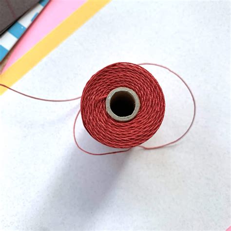 Irish Linen Bookbinding Thread 183 10 Yards Wny Book Arts Center