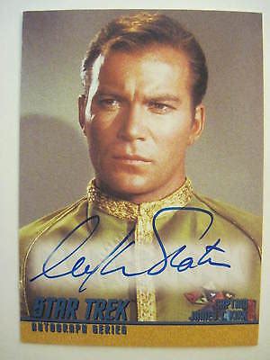 Again, there are both regular cards and holographic cards of the. 1997 SKYBOX STAR TREK AUTOGRAPH SERIES CARD A1 SIGNED WILLIAM SHATNER CAPT. KIRK -- Antique ...