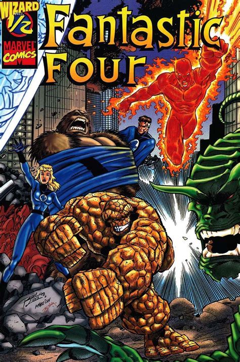 Fantastic Four Vol 3 ½ Cover Art By Ron Lim Scott Koblish And Tom