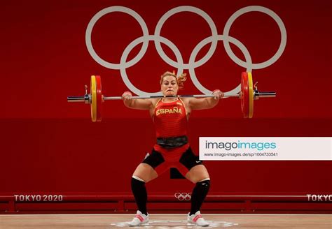 Spain S Lidia Valentin Perez Competes In Group B Of Women S 87kg
