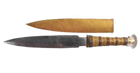 a dagger found in king tut s tomb was made from a meteorite maxim