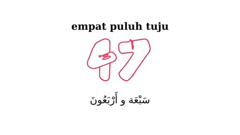 Umumnya ucapan selamat ulang tahun islami, jika diucapkan dalam bahasa arab adalah selamat milad / idul milad, kata gabungan yang diambil dari kataselamat dan milad. Nombor dalam bahasa Arab - YouTube