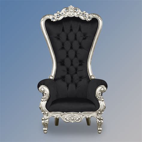 Throne Chair Lazarus King Chair Sultry Black Frame In Ruby Red