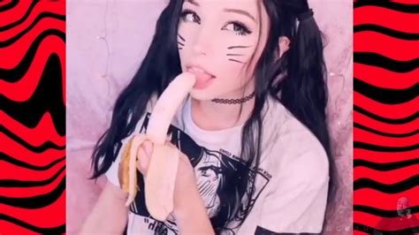 Belle Delphine Eats A Banana Youtube