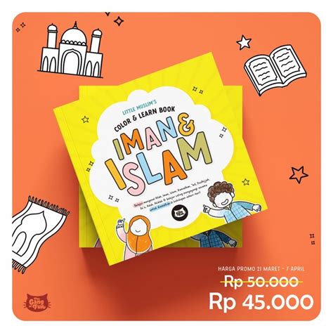 Jual Buku Mewarnai Iman Dan Islam Tgof Shopee Indonesia