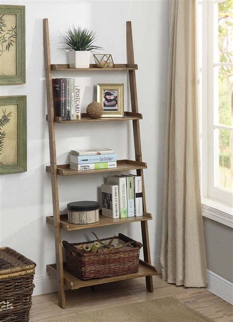 Gilliard Ladder Bookcase Ladder Shelf Decor Bookshelf Decor