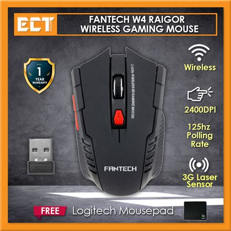 Fantech W4 Raigor Wireless Gaming Mouse 2400dpi