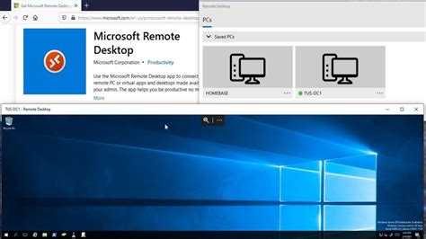 Microsoft Universal Remote Desktop Client For Windows 10 Youtube