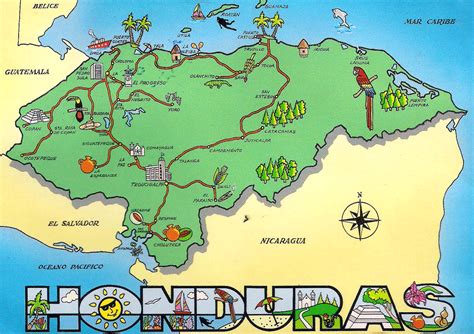 Mapa Turistico De Honduras Porn Sex Picture