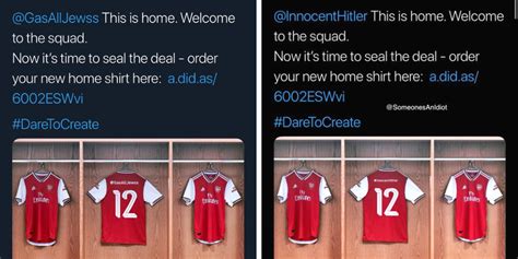 Arsenal X Adidas The Latest Social Stunt Felled By A Twitter