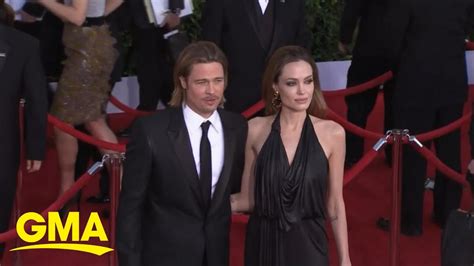 brad pitt sues angelina jolie for stake in winery l gma youtube