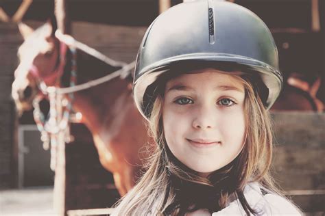 Girl Riding A Horse Arkadia Horse Club