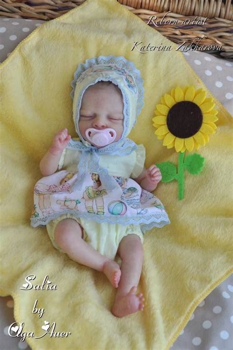 Salia Reborn Vinyl Doll Kit By Olga Auer Newborn Baby Dolls Vinyl