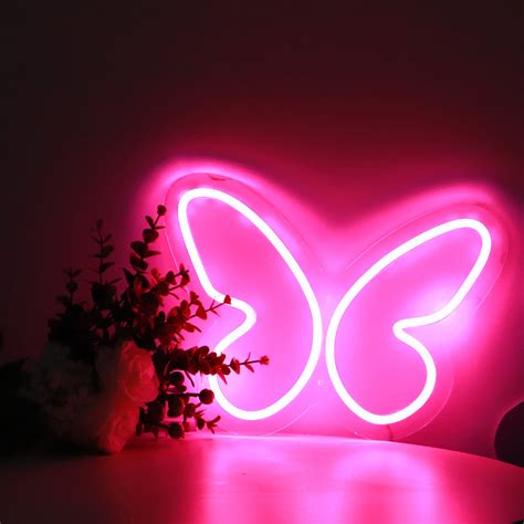 Butterfly Neon Light Custom Neon Light Neon Light Butterfly Etsy